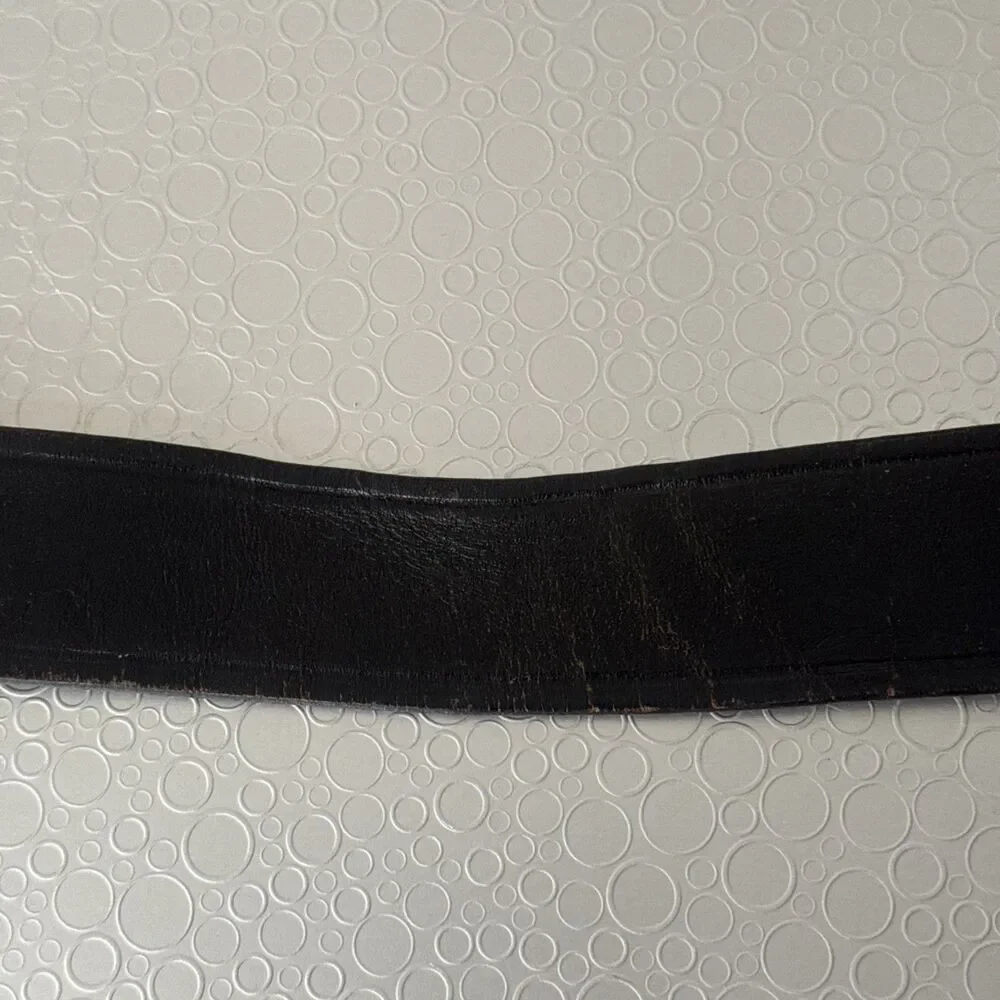 Don Hume B111 Stiffened Leather Duty Security Uniform Belt 40 Tactical CCW EDC